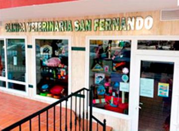 Clínica Veterinaria San Fernando fachada de la veterinaria
